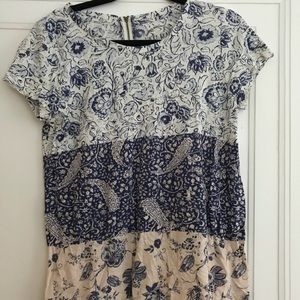 Lucky Brand T-shirt with Zipper Detail